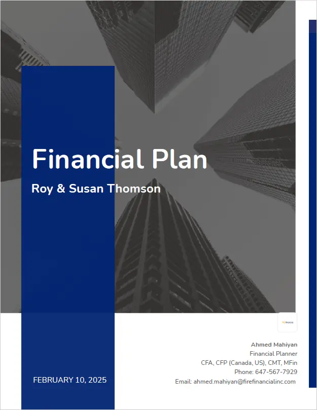 Step 4 - Financial Plan Delivery